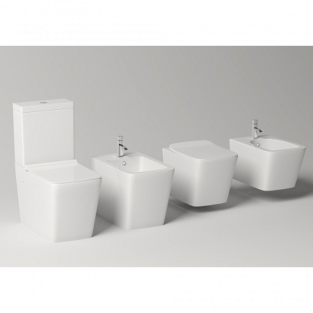 Биде подвесное Timo Soli TK-304 белый