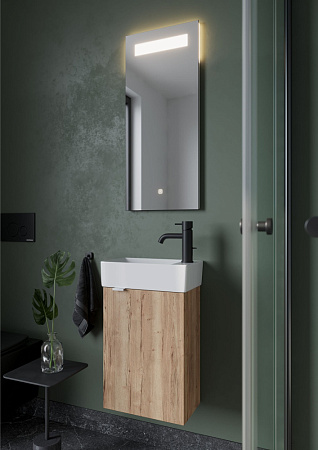 Зеркало Sancos Solo SL35 35х80 с подсветкой