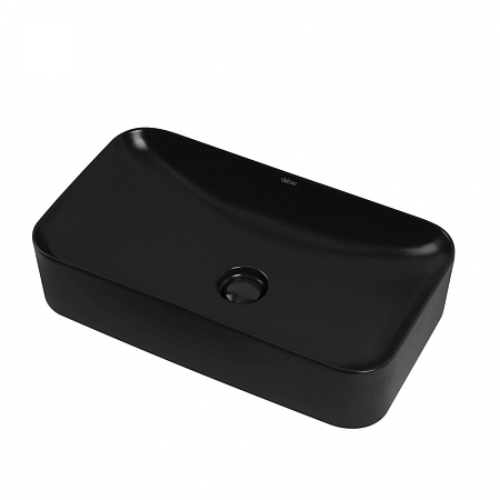 Раковина накладная ABBER Rechteck AC2204MB черный матовый