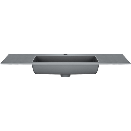 Мебельная раковина Vincea VCB-13100G 100x48x16.5 серый матовый