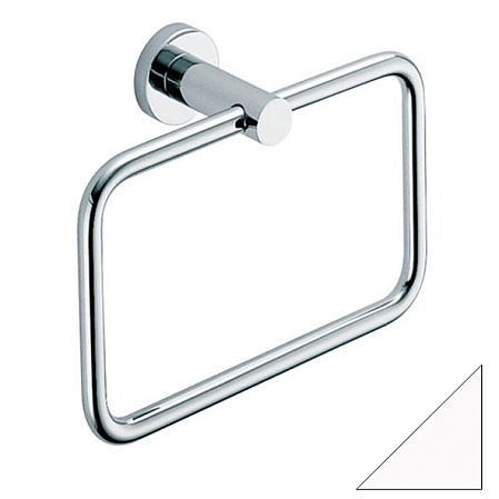 Полотенцедержатель Colombo Plus W4931.BM 21 кольцо, белый матовый