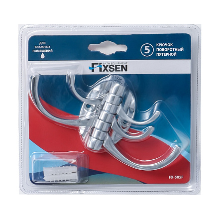 Крючок Fixsen FX-505F хром