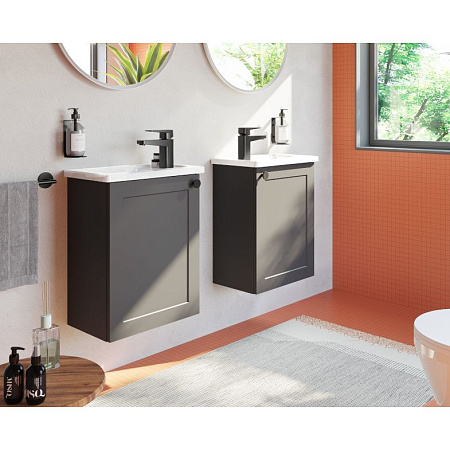 Смеситель VitrA Root Square A4273136EXP для раковины, черный матовый