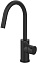 Смеситель Paffoni Light LIG078NO для раковины, черный матовый