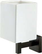 Стакан Stil Haus Urania U10(23-BI) черный матовый/белый