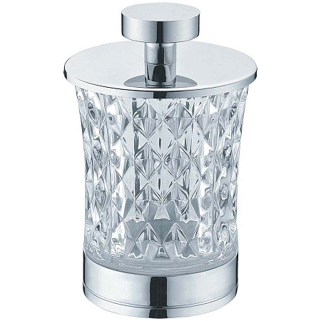 Стакан Boheme 10216 для ватных дисков, хром