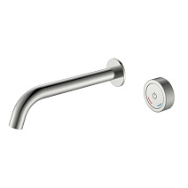 Смеситель Boheme Tech 158/2-NB для раковины, автоматический, никель брашированный