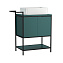 Тумба под раковину Cersanit Botanique 63014 80 зелёный - фото 1
