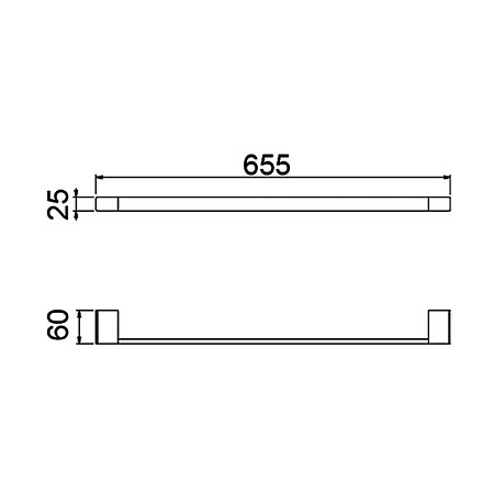Полотенцедержатель Timo Selene 17053/17 65,5 золото матовое