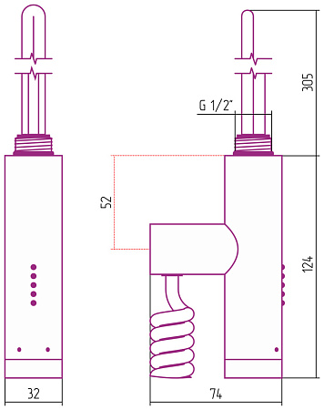 МЭМ Сунержа Без серии 03-1517-6007 для электрических, золото