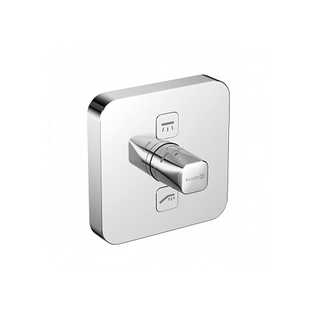 Смеситель Kludi Push 387110538 для ванны и душа, хром
