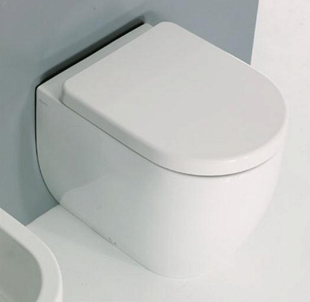 Унитаз приставной Kerasan Flo 311601 белый