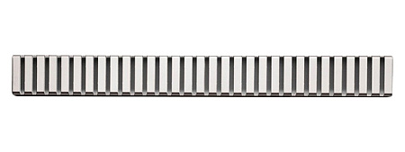 Решетка AlcaPlast Line LINE-650L хром глянцевый