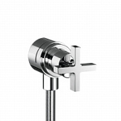 Шланговое подключение Axor Citterio 39883000 с крестовой рукояткой Шланговое подключение Axor Citterio 39883000 с крестовой рукояткой