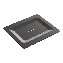 Мыльница Boheme Space 10966-GM-SOAP для полки, оружейная сталь Мыльница Boheme Space 10966-GM-SOAP для полки, оружейная сталь