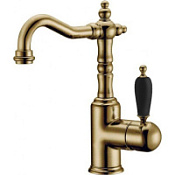 Смеситель Boheme Medici Ripresa 302-BLC для раковины, бронза/черный