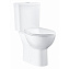 Унитаз-компакт Grohe Bau Ceramic 39428000 горизонтальный выпуск, наполнение снизу - фото 1