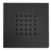 Душевая форсунка Bossini Cubic Flat I00176.073 черный матовый Душевая форсунка Bossini Cubic Flat I00176.073 черный матовый