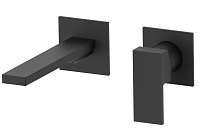 Смеситель AQG Bold 01BOC180NG для раковины, черный матовый