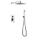 Душевая система ABBER Weiss Insel AF8018 скрытого монтажа без излива, хром