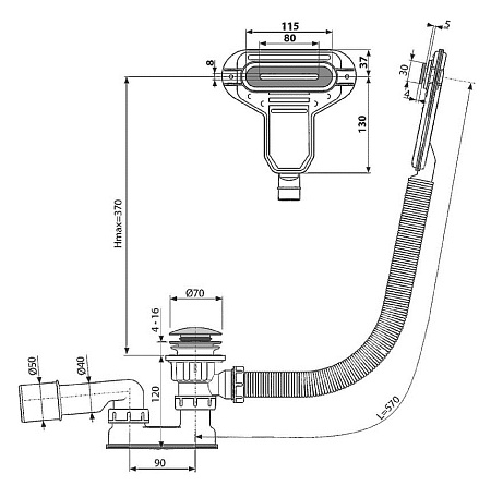 Слив-перелив Radomir Вальс 1-19-2-0-0-183