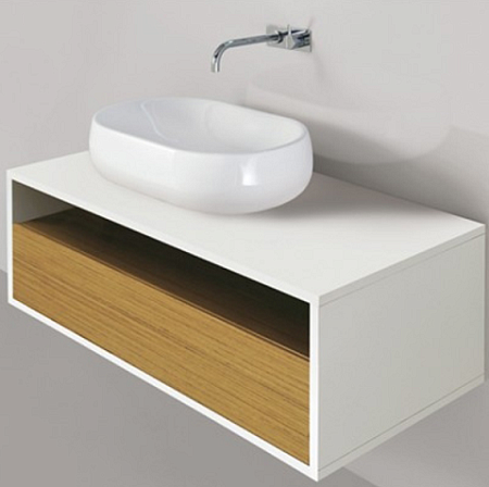 Раковина Azzurra Nuvola NUV200/AP8 bi накладная 75*40 см