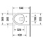 Унитаз подвесной Duravit DuraStyle Basic 45620900A1 микролифт - фото 5