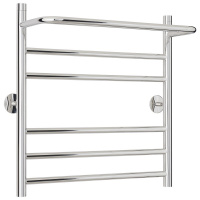 Полотенцесушитель водяной Стилье Универсал-57 60х50 с полкой, хром