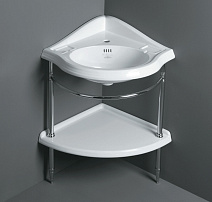 Раковина подвесная Simas Arcade AR 884 bia 1 hole 57,5x53x14 с 1 отверстием под смеситель, белый