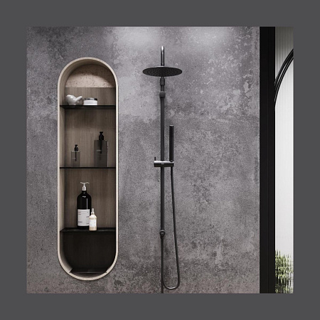 Душевая стойка Damixa Scandinavian Pure 936000300 черный