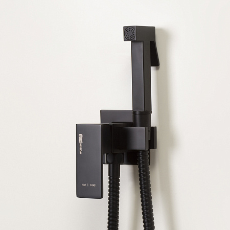 Гигиенический душ со смесителем WasserKRAFT A71638 черный