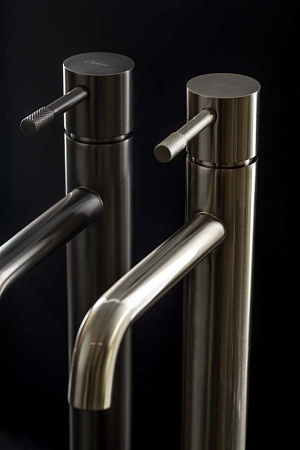 Смеситель Boheme Uno 462-NB для раковины, никель брашированный