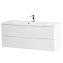 Тумба с раковиной BelBagno Marino MARINO-1200-2C-SO-BO-P 120 bianco opaco - фото 2