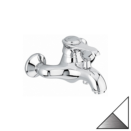 Смеситель Emmevi Tiffany 6001BC для ванны, белый/хром