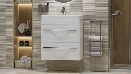 Мебель для ванной Velvex Jill tpJIL.60.2Y-233 60 белый матовый