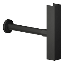 Сифон для раковины Nobili AV00102/3BM черный матовый