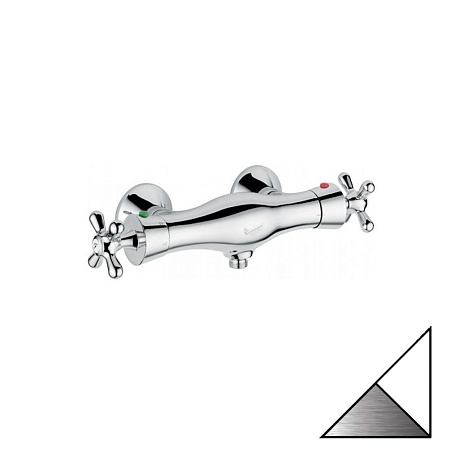 Смеситель Emmevi Deco 12300BC для душа, белый/хром