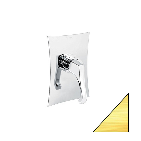 Смеситель Emmevi Ares 76009OA для душа, античное золото