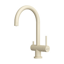 Смеситель Omoikiri Yamada-P-BE 4974397 для кухонной мойки, ваниль