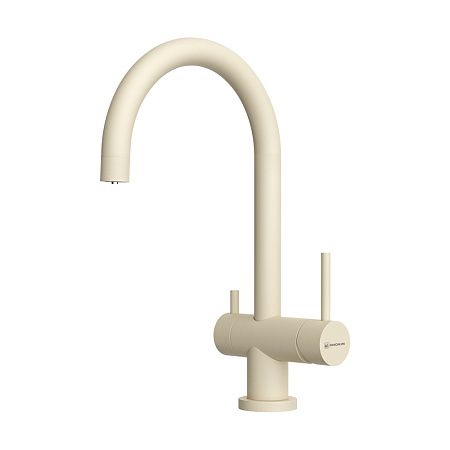 Смеситель Omoikiri Yamada-P-BE 4974397 для кухонной мойки, ваниль