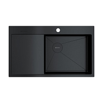 Кухонная мойка Omoikiri Akisame 86-R Side-GB 86x51x20 графит