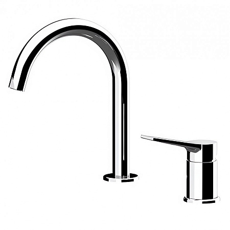 Смеситель Remer Slash SL57 для раковины, хром