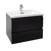 Тумба с раковиной Jacob Delafon Madeleine EB2052-J52 60 черный блестящий