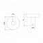 Крючок IDDIS Sena SENSS10i41 хром - фото 3