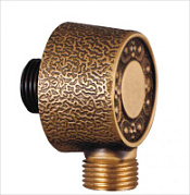 Подключение для душевого шланга Zorg Antic AZR 4 BR универсальный, бронза