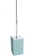Ершик Fixsen Gusto FX-300-5 хром | бирюзовый