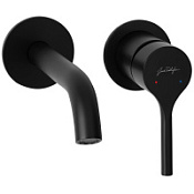 Смеситель Jacob Delafon Elate E28318-BL для раковины, черный