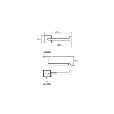 Держатель туалетной бумаги Bemeta Beta 132212032