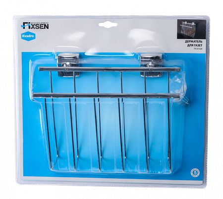 Держатель для газет и журналов Fixsen Kvadro FX-61320 хром
