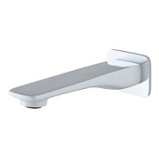 Излив Lemark LM5981CW для ванны, хром, белый